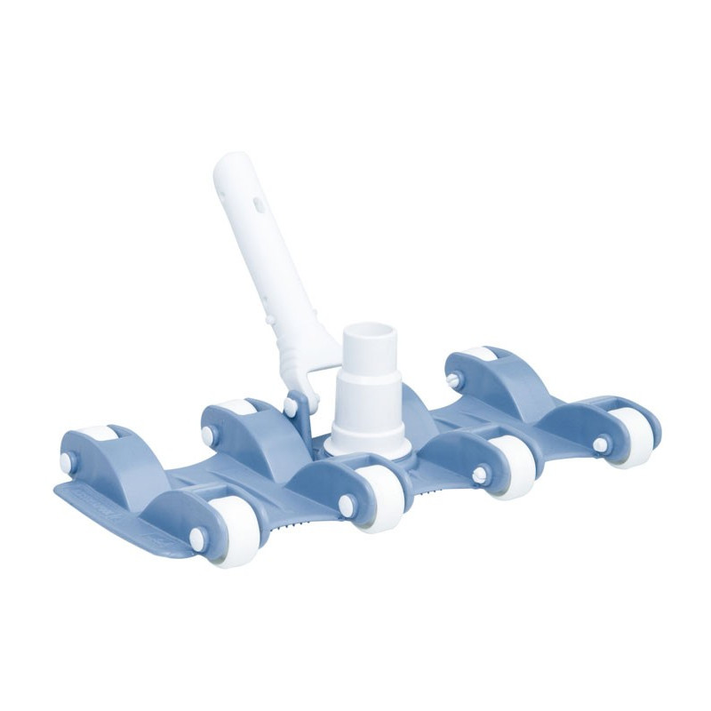LordsWorld Spazzola Per Piscina SERIE SHARK - Modello Per Pareti - Design Ispirato Allo Squalo - 2