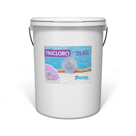 Tricloro 90% Pastiglie 200 g per Piscine - Conf. da 25 kg