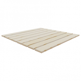 Piatto doccia Ecowood per docce da giardino Arkema Design