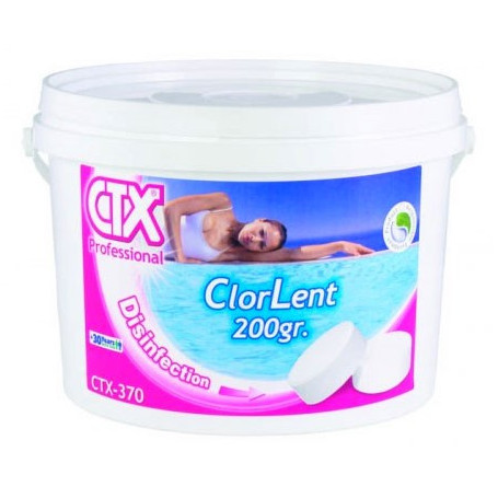 Tricloro Piscina CTX-370 Pastiglie 250GR - 25 Kg