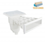 Skimmer Piscina Sfioratore Dritto Bianco per Prefabbricate e Liner PVC