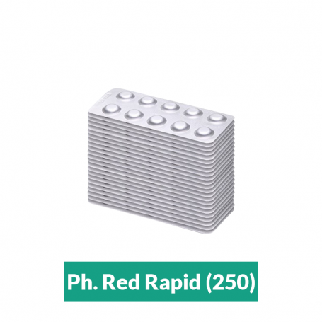 250 Pastiglie di ricambio Phenol Red Rapid per Pooltester