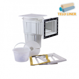 Skimmer Piscina Bocca Standard 17,5 LT Astralpool per Liner