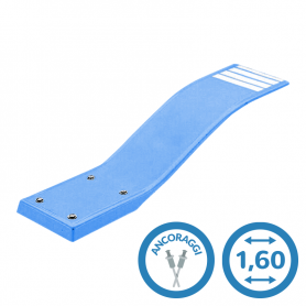 Well2wellness® 400 My - Telone Solare Per Piscina Ovale - 6,23 X 3,60 M - Blu Con Camere D'Aria - UV Stabilized
