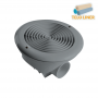 Scarico di Fondo Piscina Aqua Argento per Rivestimento Liner PVC