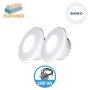 kit illuminazione 2 fari led bianco 35w + 1 trasformatore 100 va