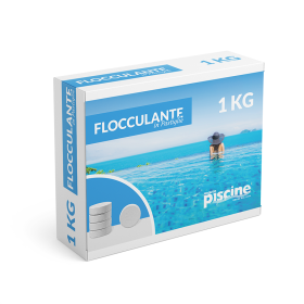 Flocculante Pastiglie 25 g per Piscine - Conf. da 1 Kg