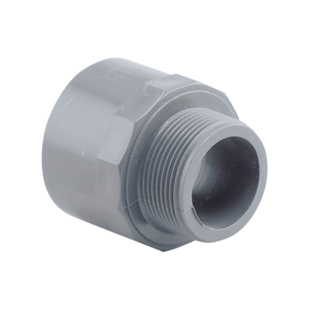Nipplo PVC Incollaggio e Filetto Maschio