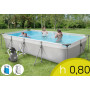 Piscina Fuori Terra Silver Frame 400 ELITE - 395 x 210 h 80 mt